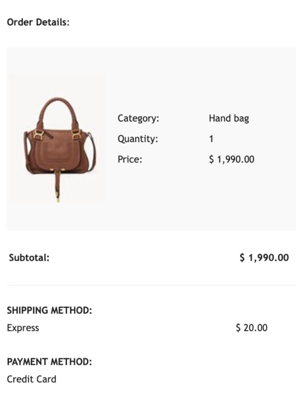 NWOT Chloe Small Marcie Bag Grained Leather in Tan - Picture 2 of 16